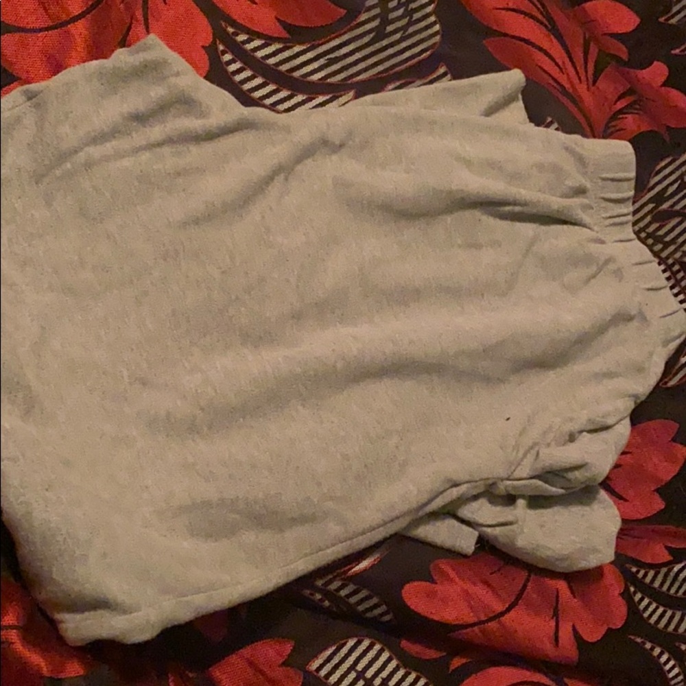 Gray sweats